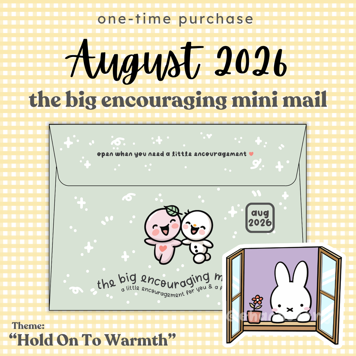 The Big Encouraging Mini Mail | AUGUST 2026