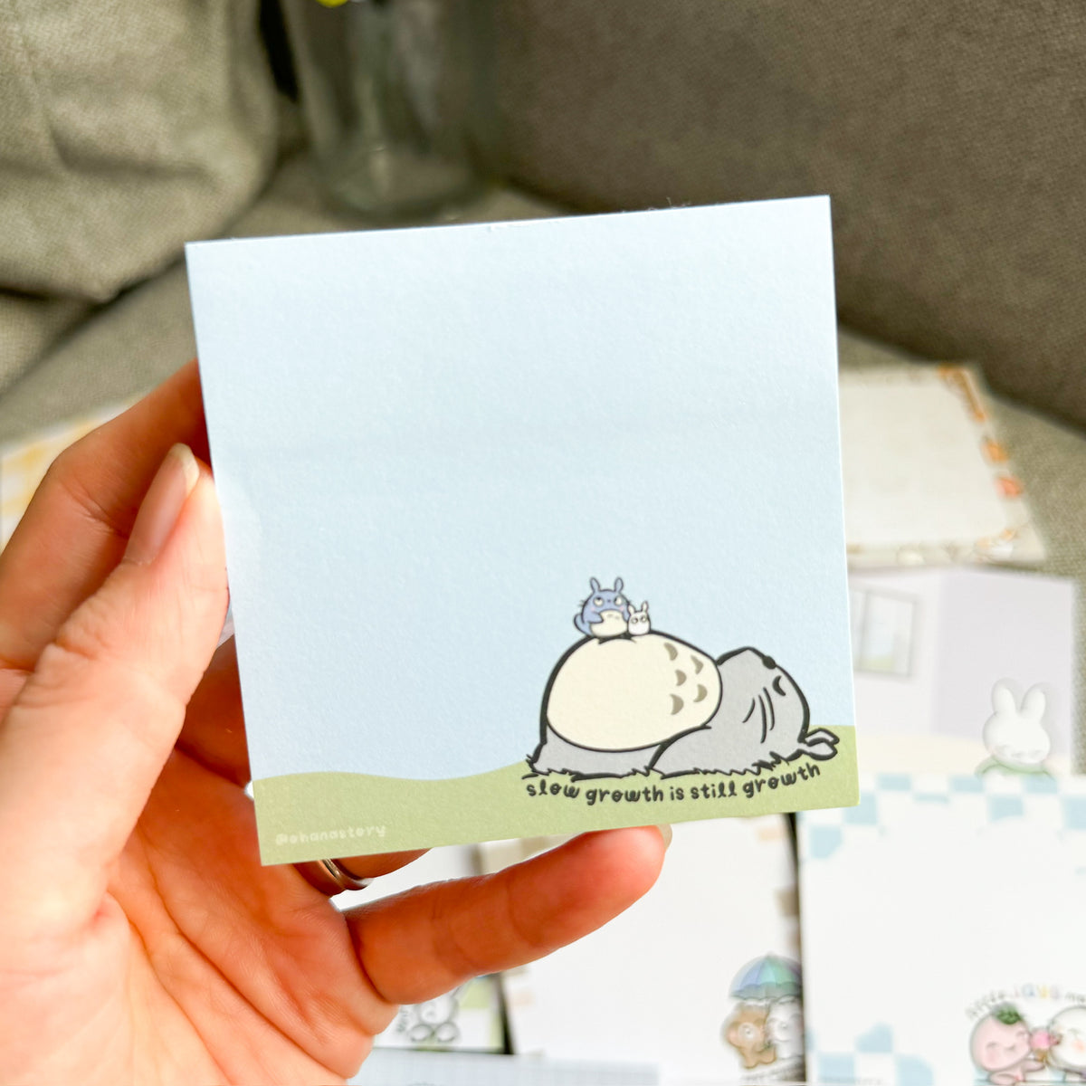 SN010 | My Neighbour "Slow Growth is Still Growth" Sticky Notes