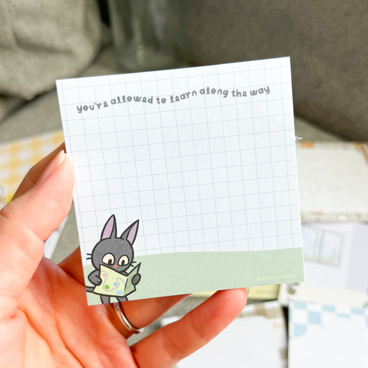 SN011 | Jiji "You're Allowed to Learn Along the Way" Sticky Notes