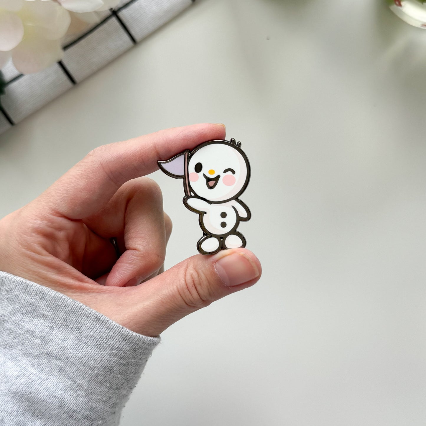 Snomi 10 Year Limited Edition Enamel Pin