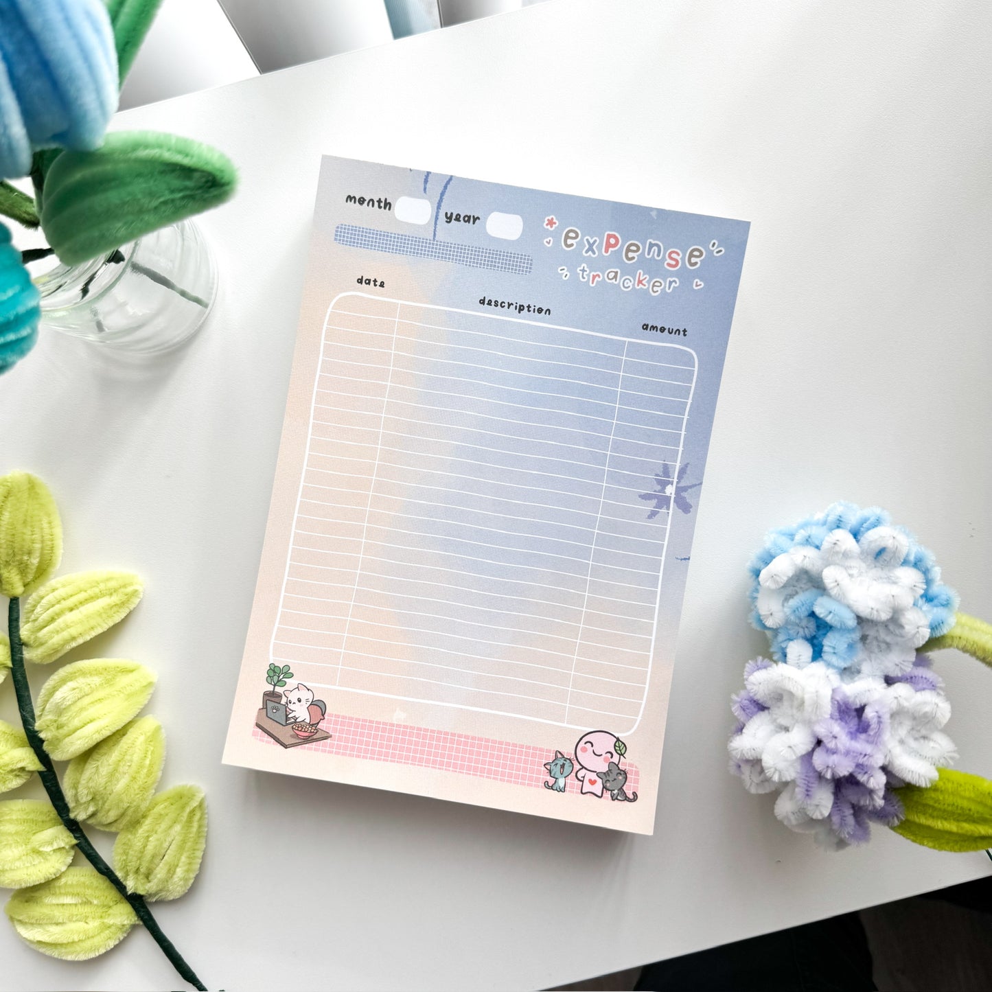 A5 Tearaway Notepad | Cozy Cat
