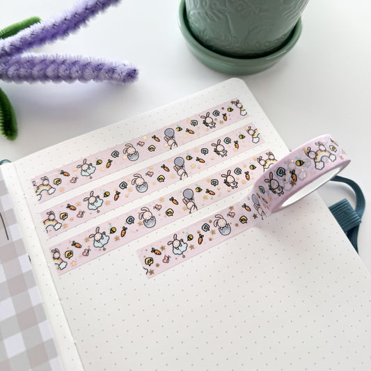 WT | Spring Bunnies Washi Tape | 15mm x 10m