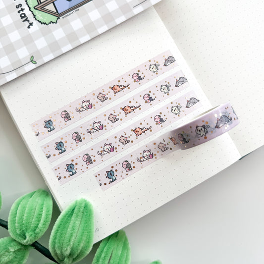 WT | Kitties Washi Tape | 15mm x 10m