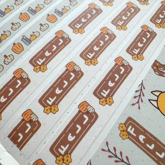WT047 | Fall Breeze Washi Tape | 15mm x 10m | Collab with @createwithpen