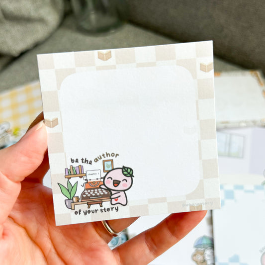 SN007 | Buji "Be the Author" Sticky Notes