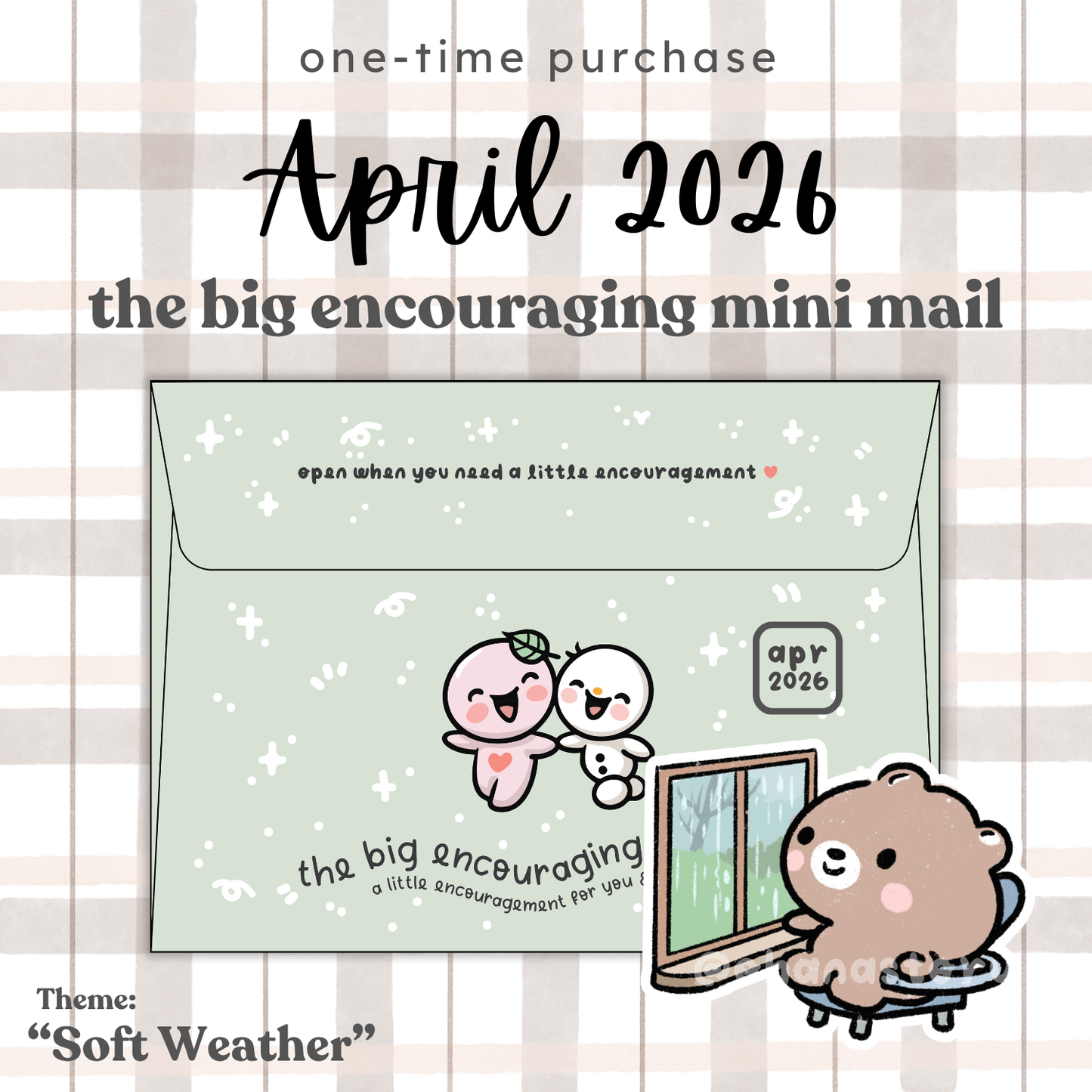 The Big Encouraging Mini Mail | April 2026 | LIMITED QUANTITIES