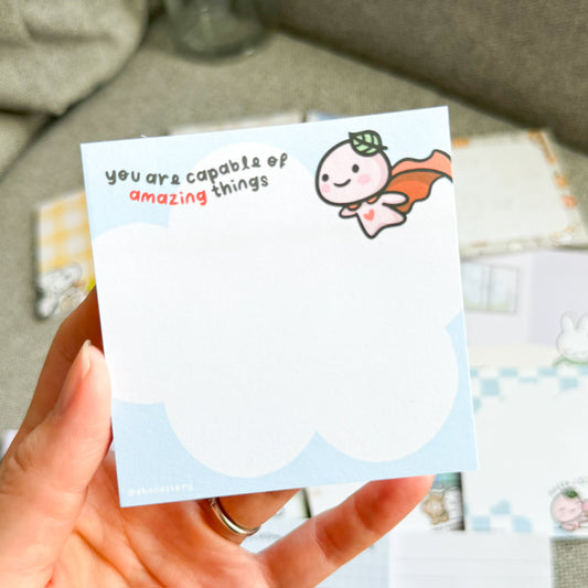 SN014 | Buji "You Are Capable" Sticky Notes