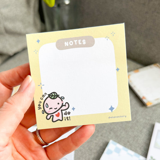 SN001 | Buji "You Can Do It!" Sticky Notes