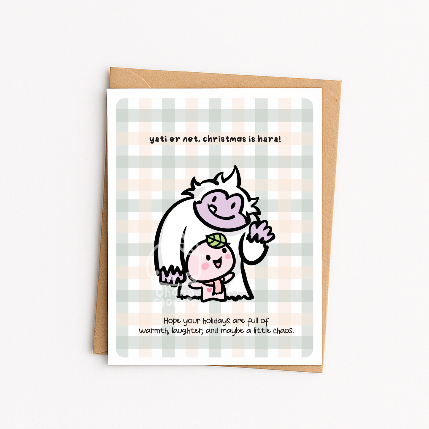 Pack of 5 All Holiday & Christmas Greeting Cards | Blank Inside