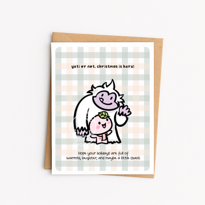 Pack of 5 All Holiday & Christmas Greeting Cards | Blank Inside