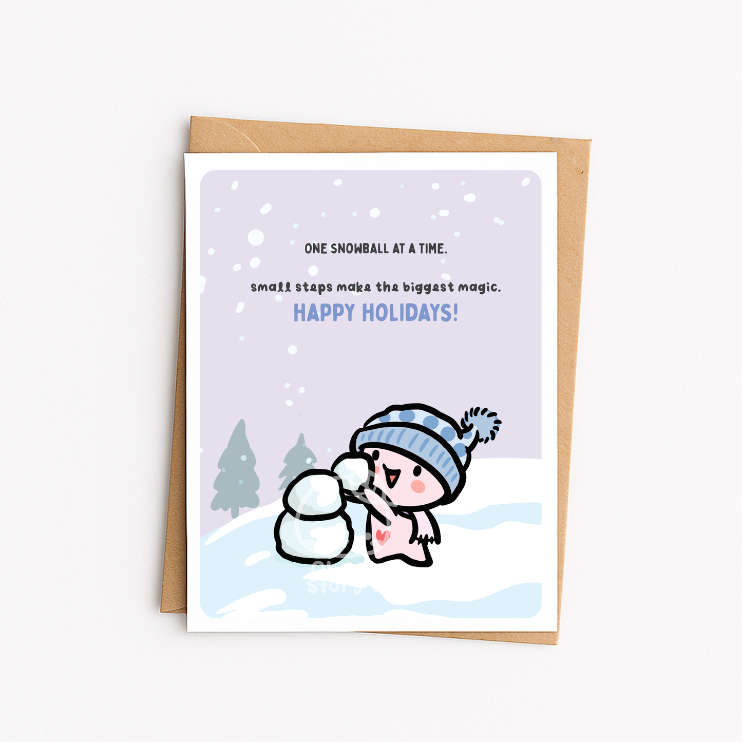 Pack of 5 All Holiday & Christmas Greeting Cards | Blank Inside