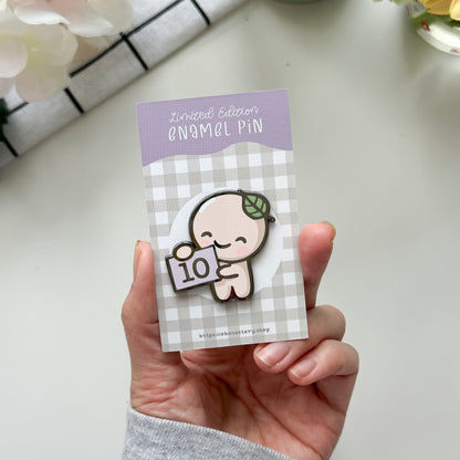 Buji 10 Year Limited Edition Enamel Pin