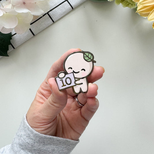 Buji 10 Year Limited Edition Enamel Pin