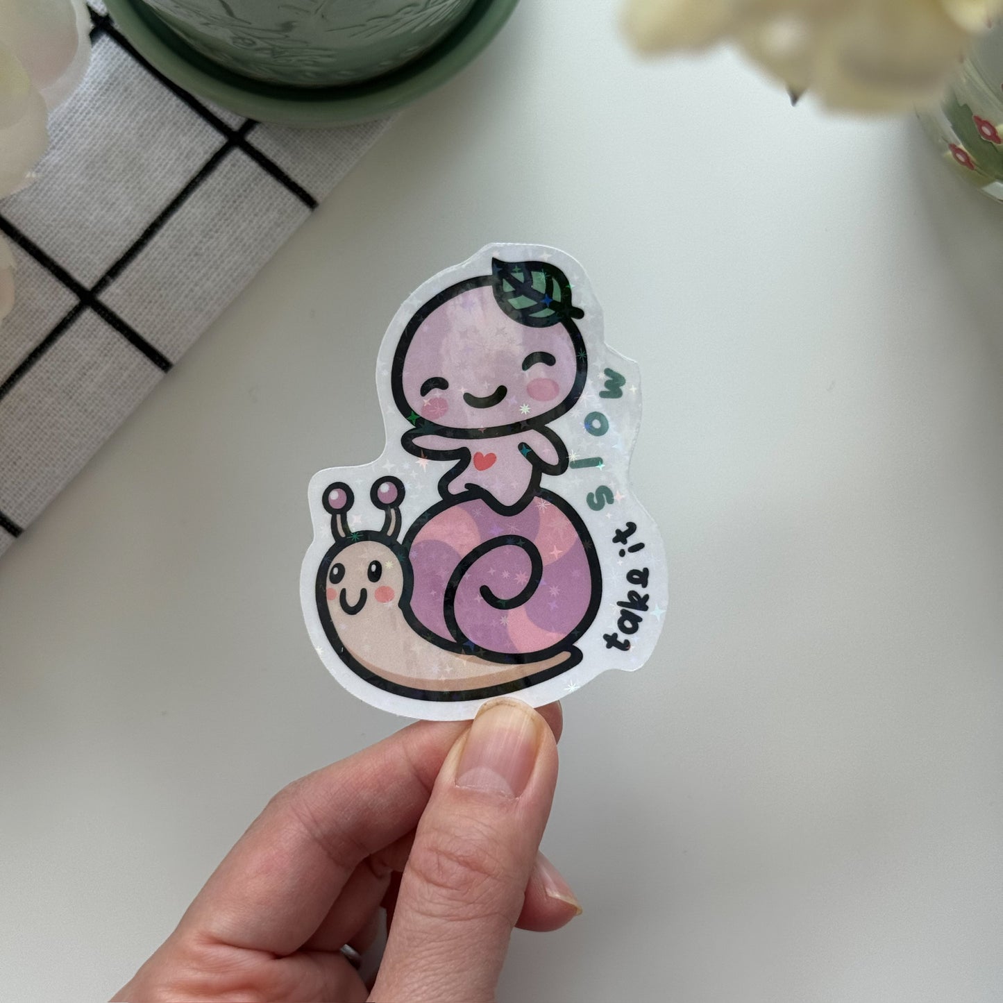 DC | "Take It Slow" Die Cut Sticker