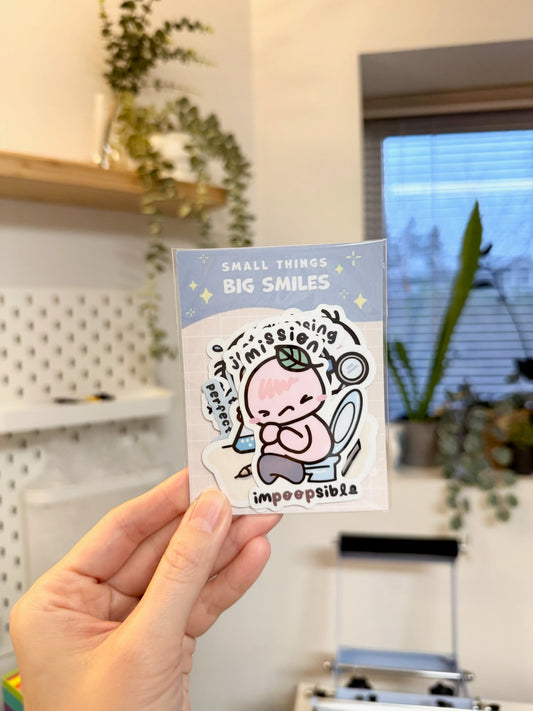 Vinyl Die Cut Stickers Grab Bag - Set of 5