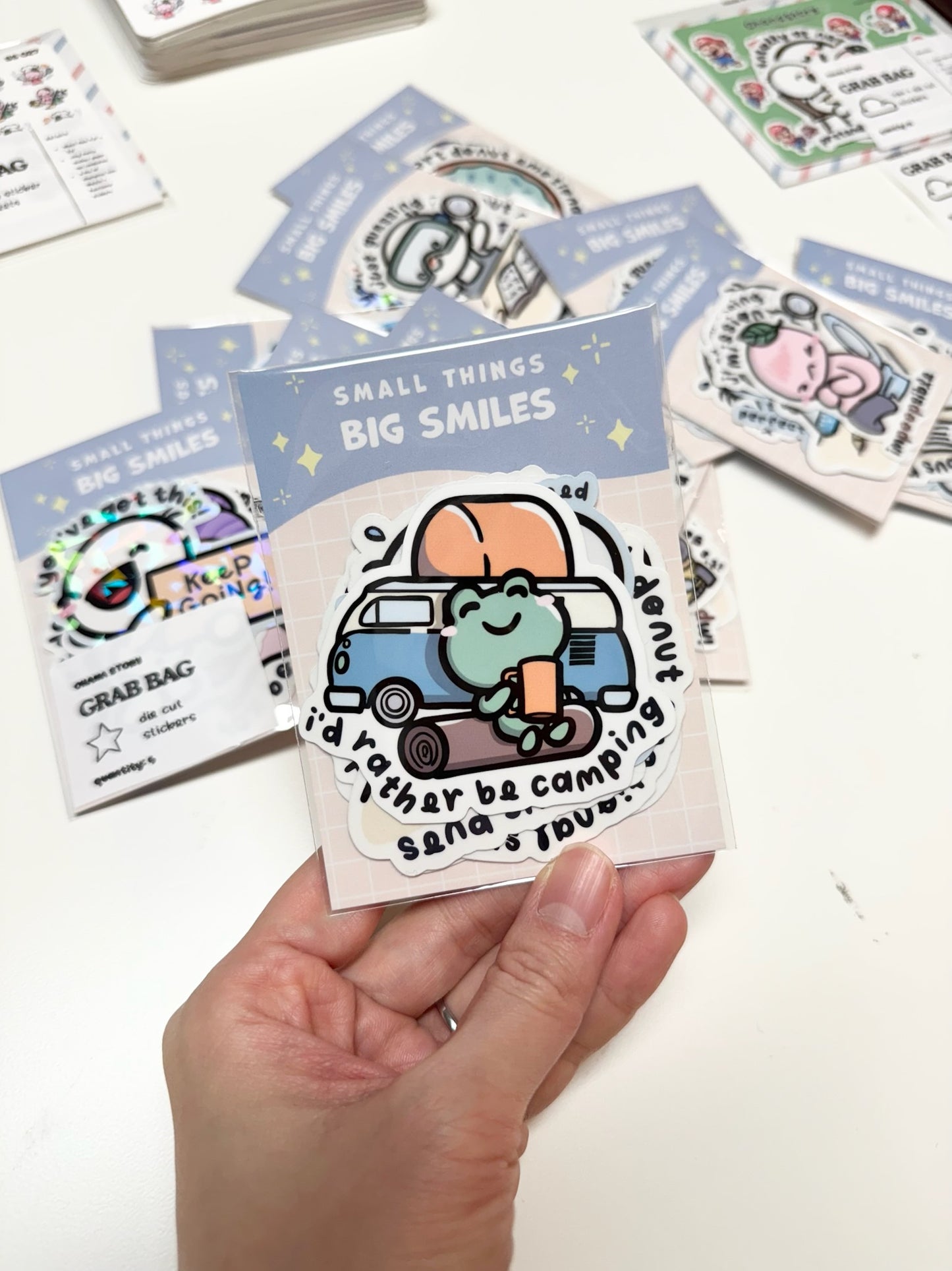 Vinyl Die Cut Stickers Grab Bag - Set of 5