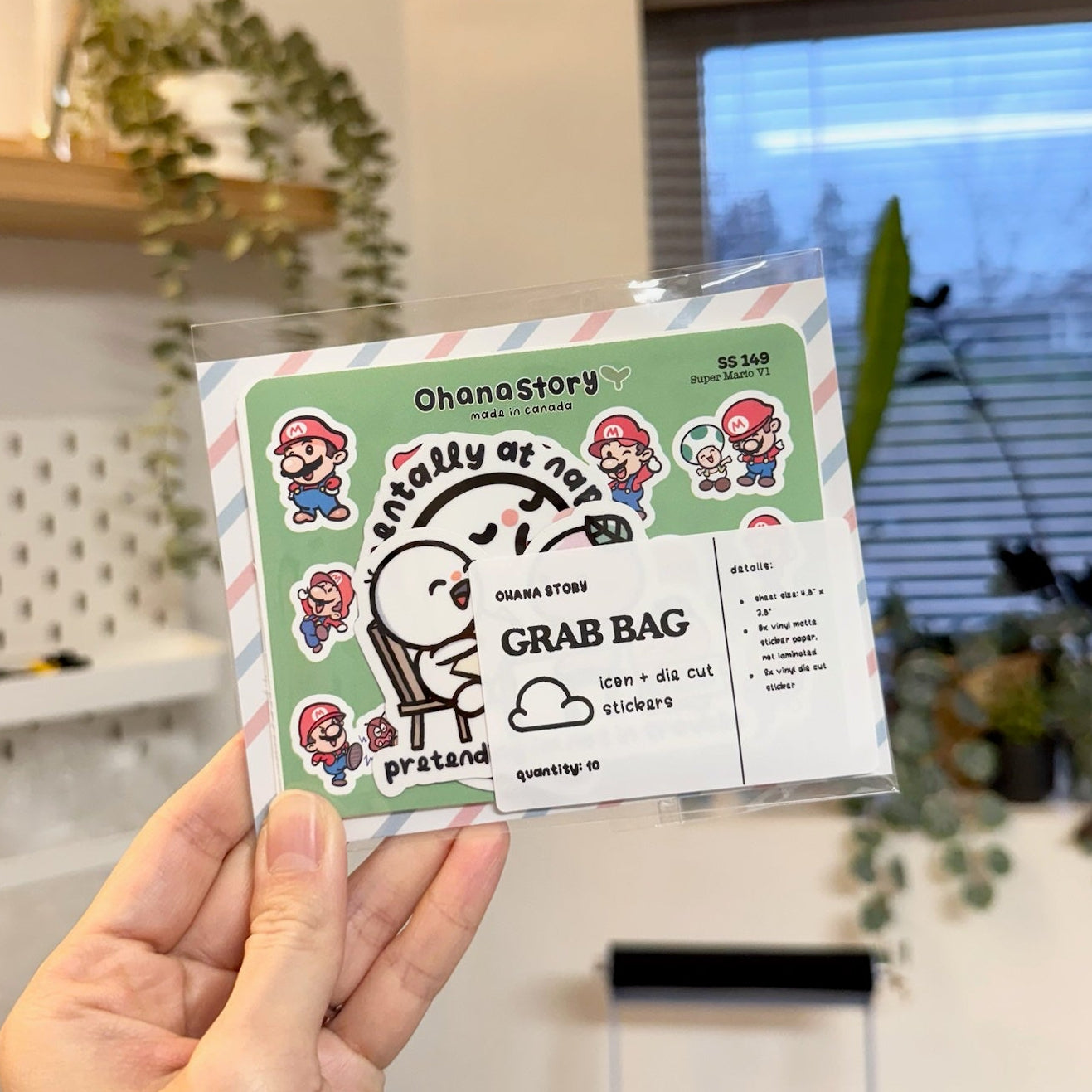 Stickers Grab Bag - Set of 10