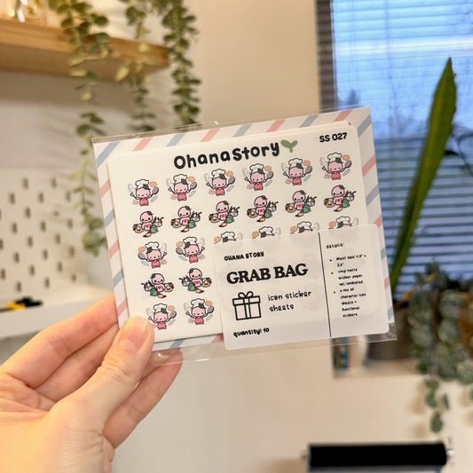 Stickers Grab Bag - Set of 10