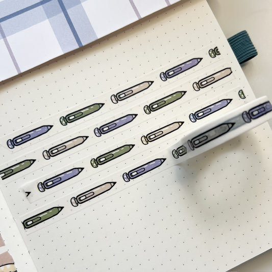 WT | Uni Pen Pattern Washi Tape | 10mm x 10m | Collab with @createwithpen