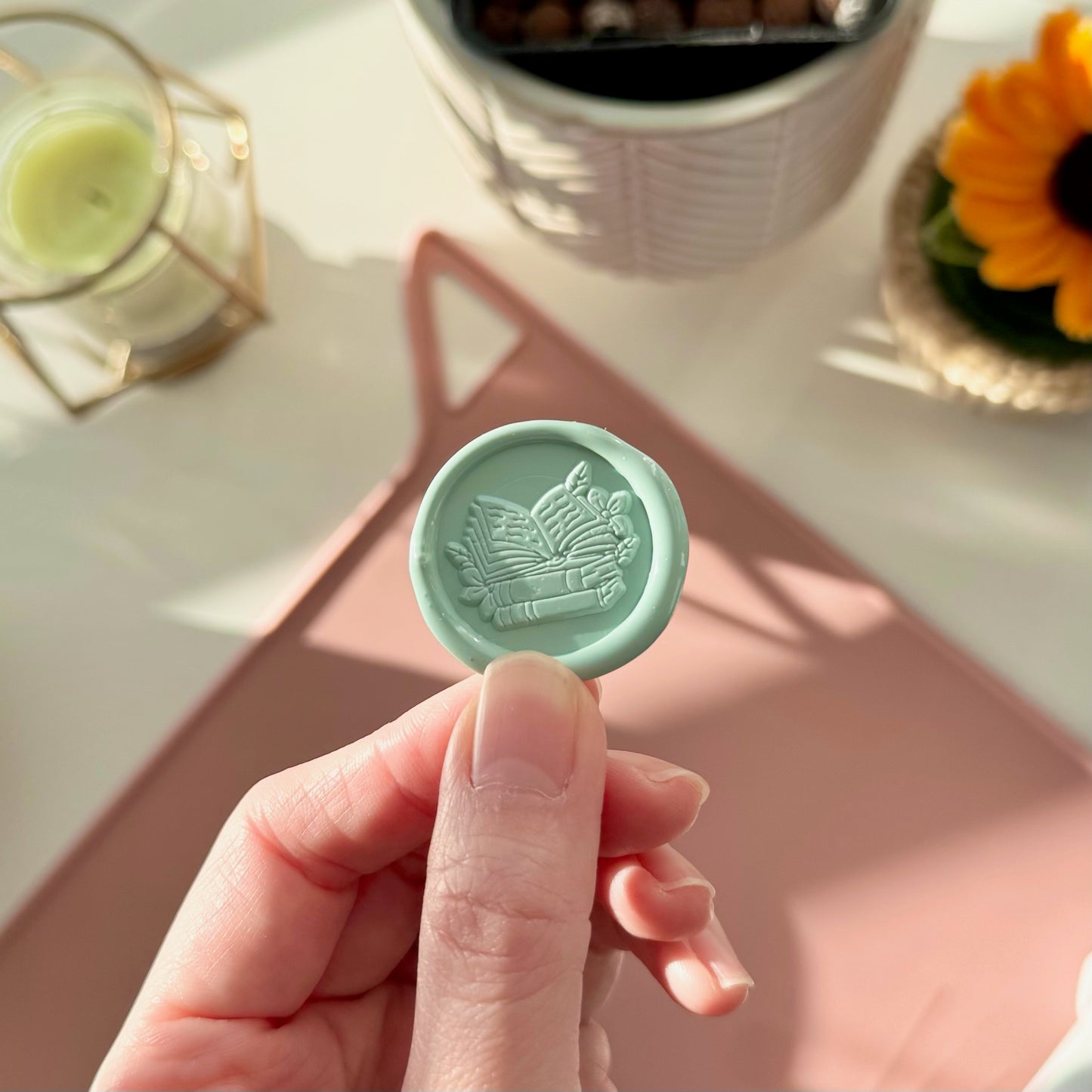 Pre-Made Wax Seal | Books | January 2026