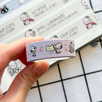 WT031 | Puppy's Love Washi Tape | 15mm x 10m