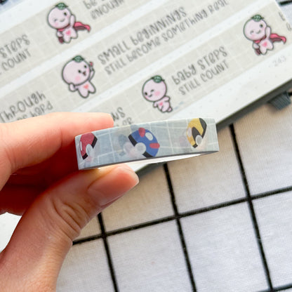 WT040 | Pokeballs Washi Tape | 10mm x 10m