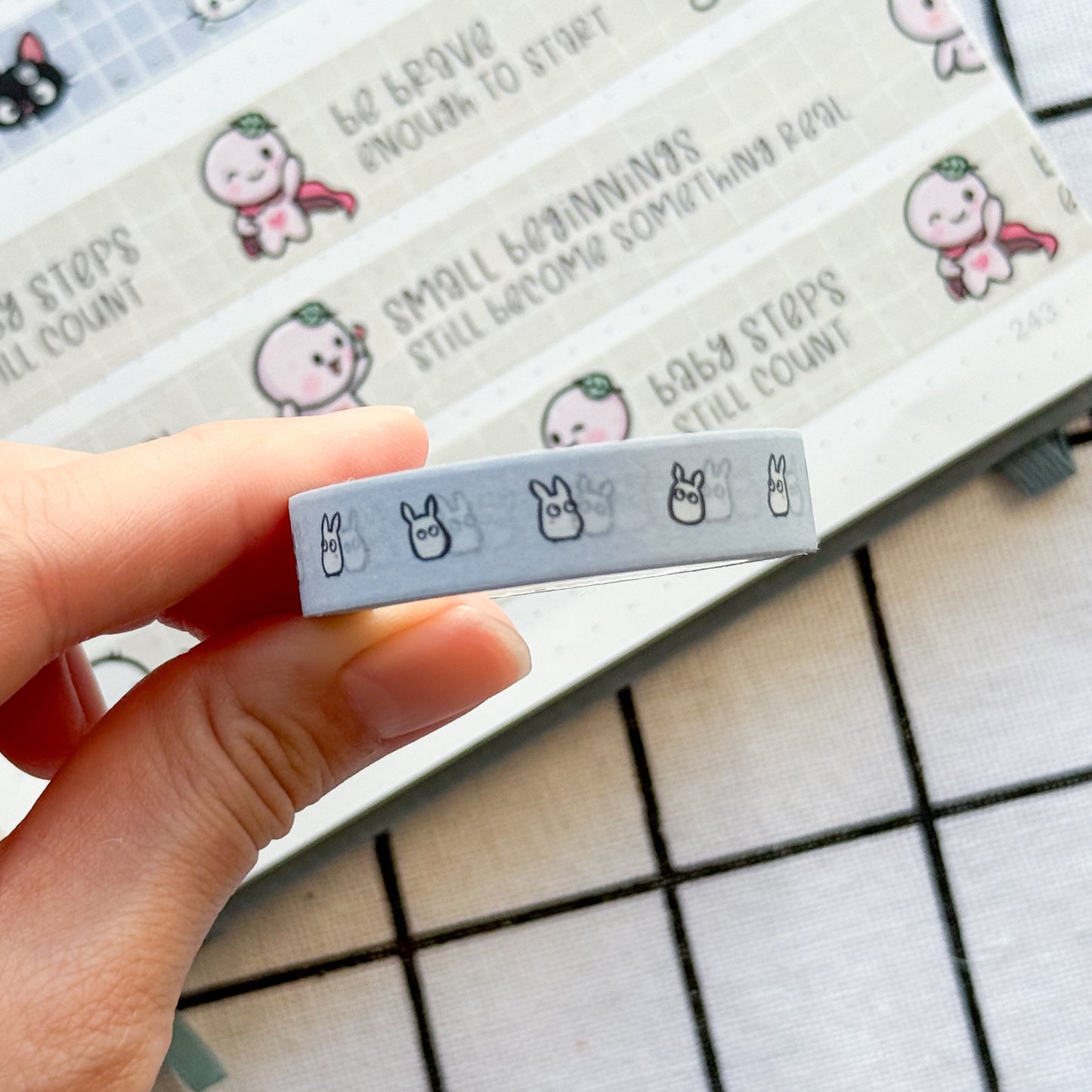 WT026 | Little Forest Friends Washi Tape | 10mm x 10m