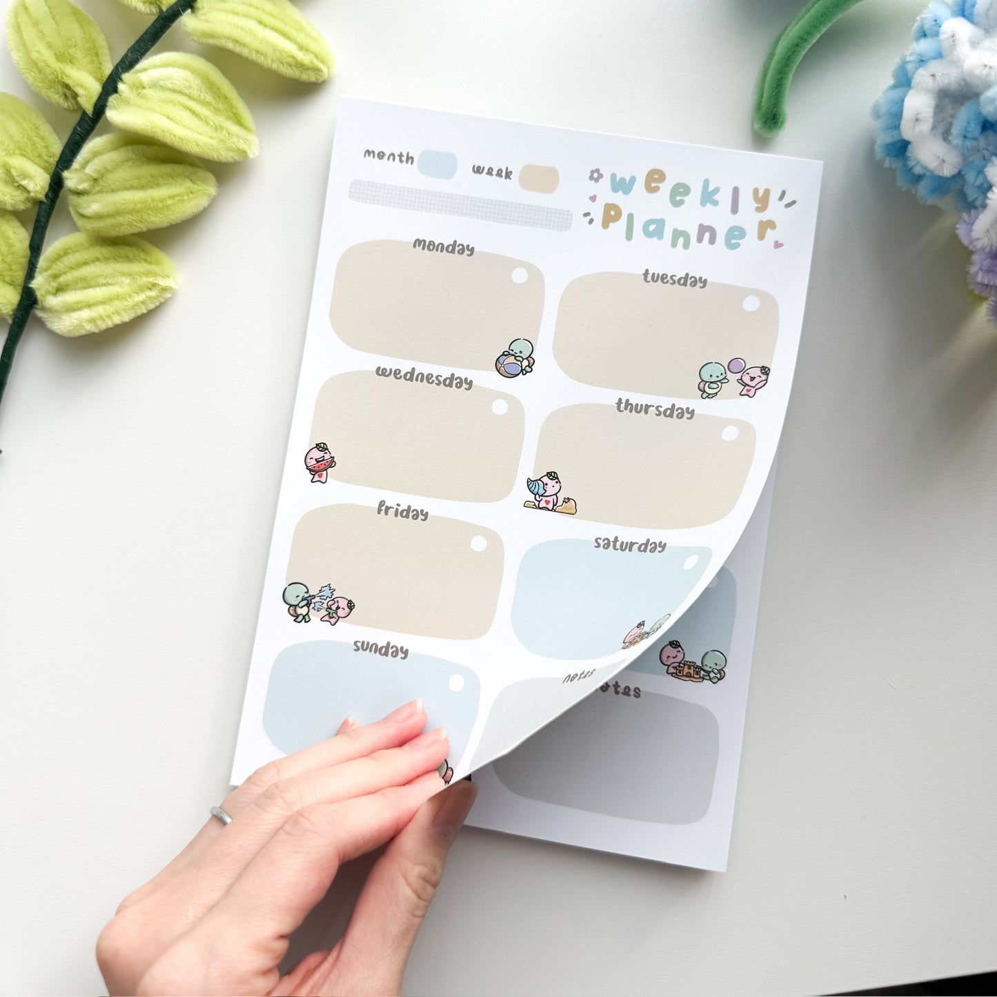 A5 Tearaway Notepad | Beach