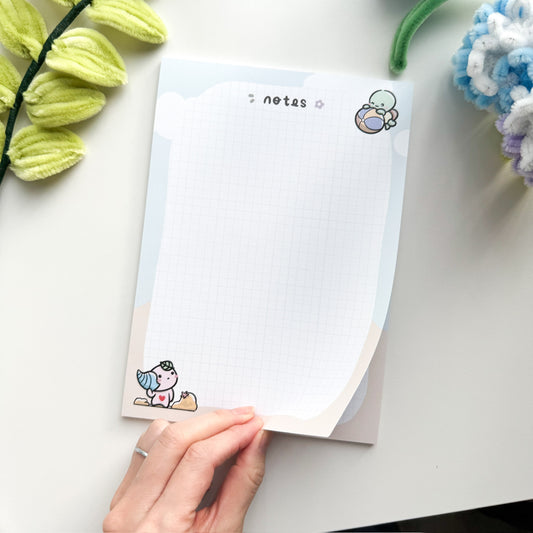 A5 Tearaway Notepad | Beach