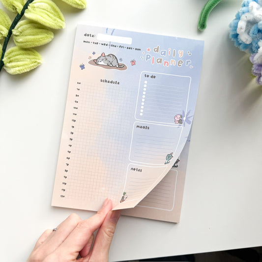 A5 Tearaway Notepad | Cozy Cat