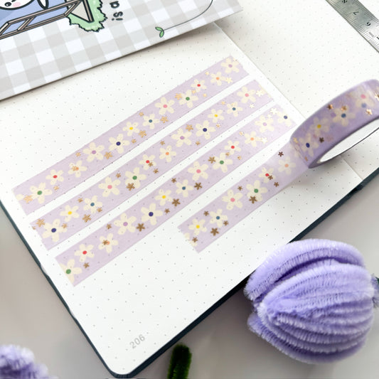 WT | Daisies Washi Tape | 15mm x 10m