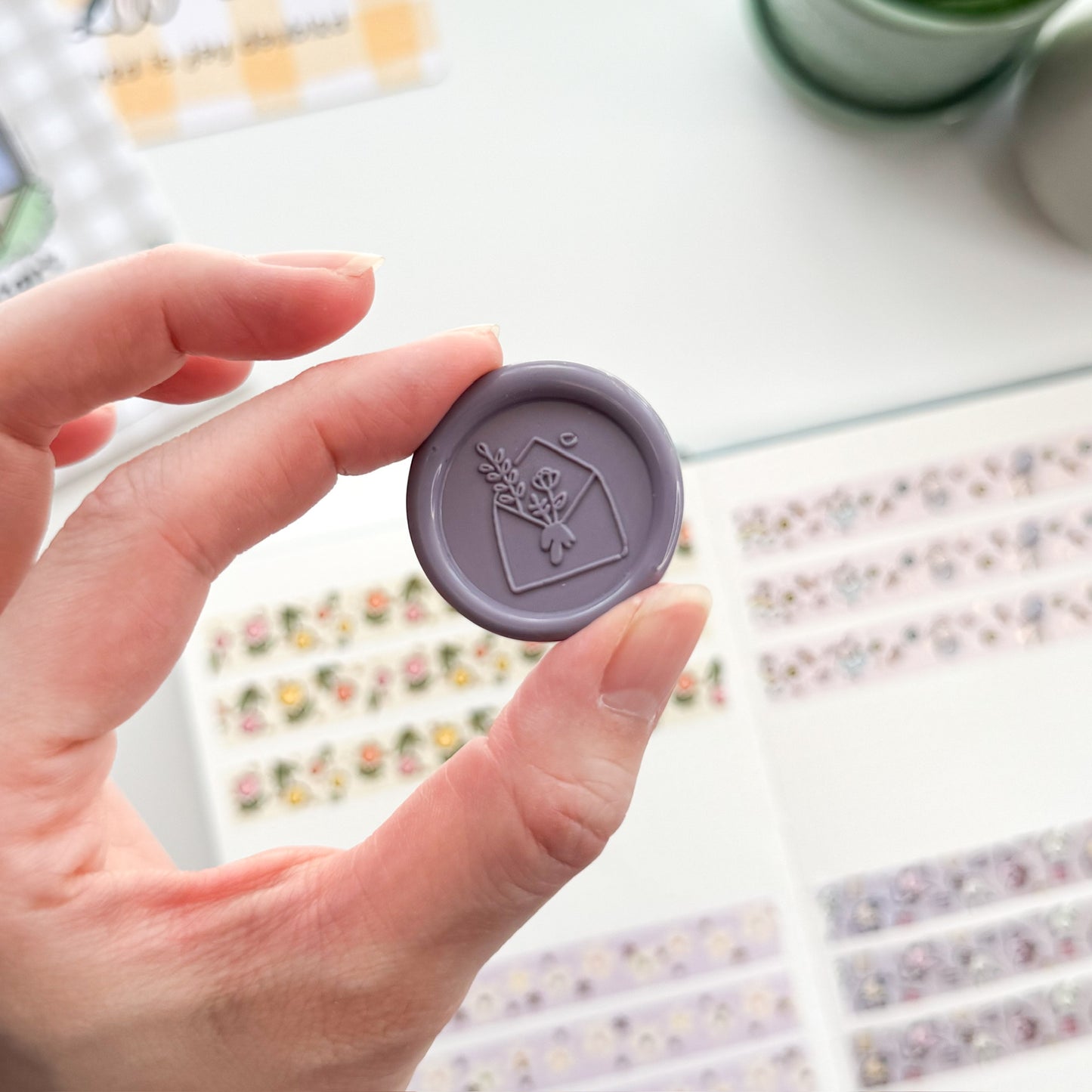 Pre-Made Wax Seal | Envelope | February 2026