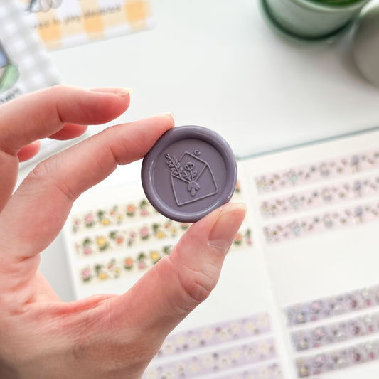 Pre-Made Wax Seal | Envelope | February 2026