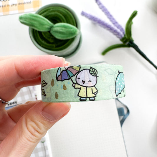 WT | It's Raining Washi Tape | 15mm x 10m