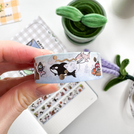 WT | Seas the Day Washi Tape | 15mm x 10m