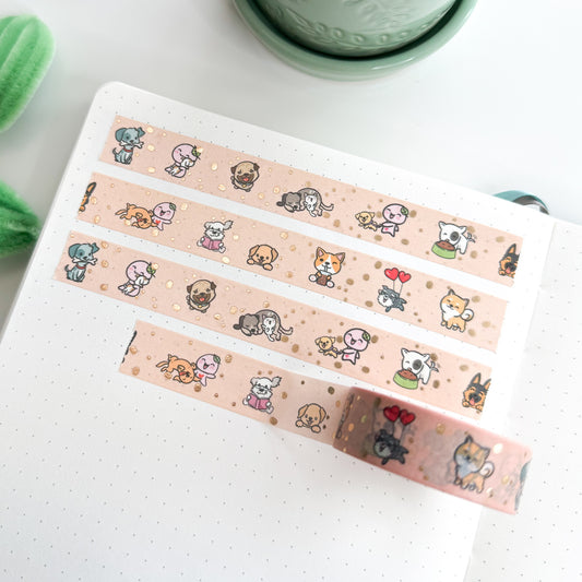 WT | Doggos Washi Tape | 15mm x 10m