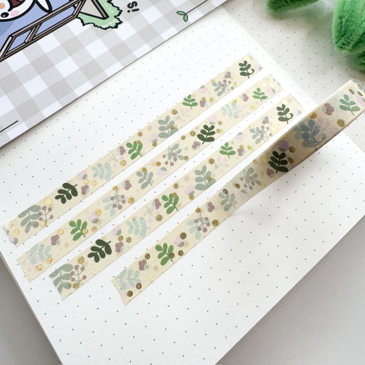 WT | Plant Pattern Washi Tape | 10mm x 10m