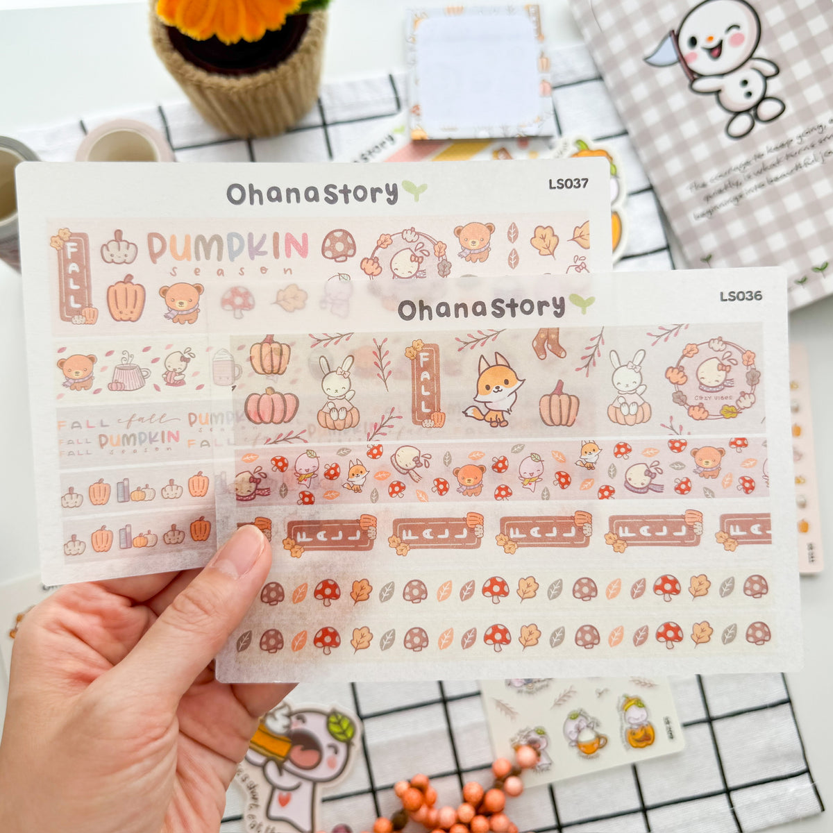 The Complete Fall STICKERS & STATIONERY Bundle