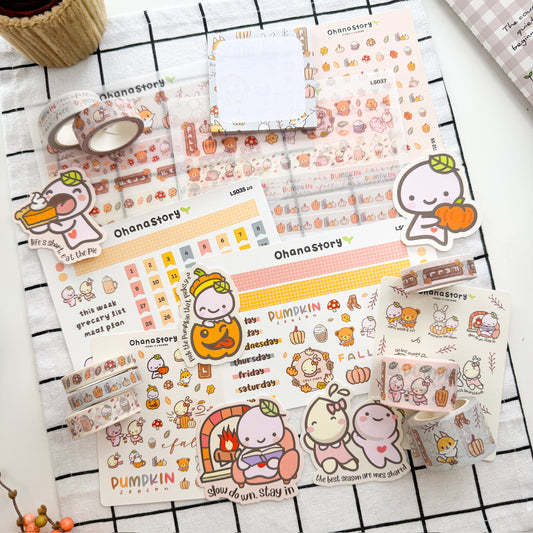 The Complete Fall STICKERS & STATIONERY Bundle
