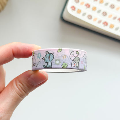 WT010 | Kitties Washi Tape V2 | 15mm x 10m