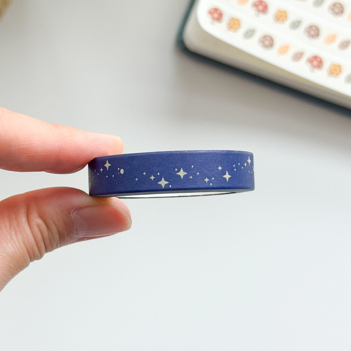 WT052 | Starry Night Washi Tape | 10mm x 10m | Collab with @createwithpen