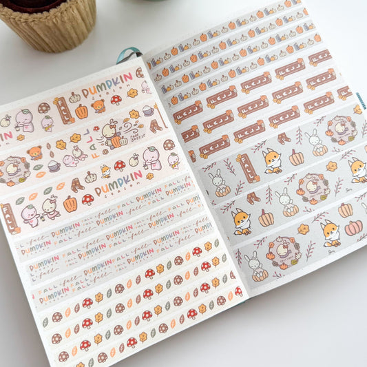 The Complete Fall WASHI TAPES Bundle - Set of 8