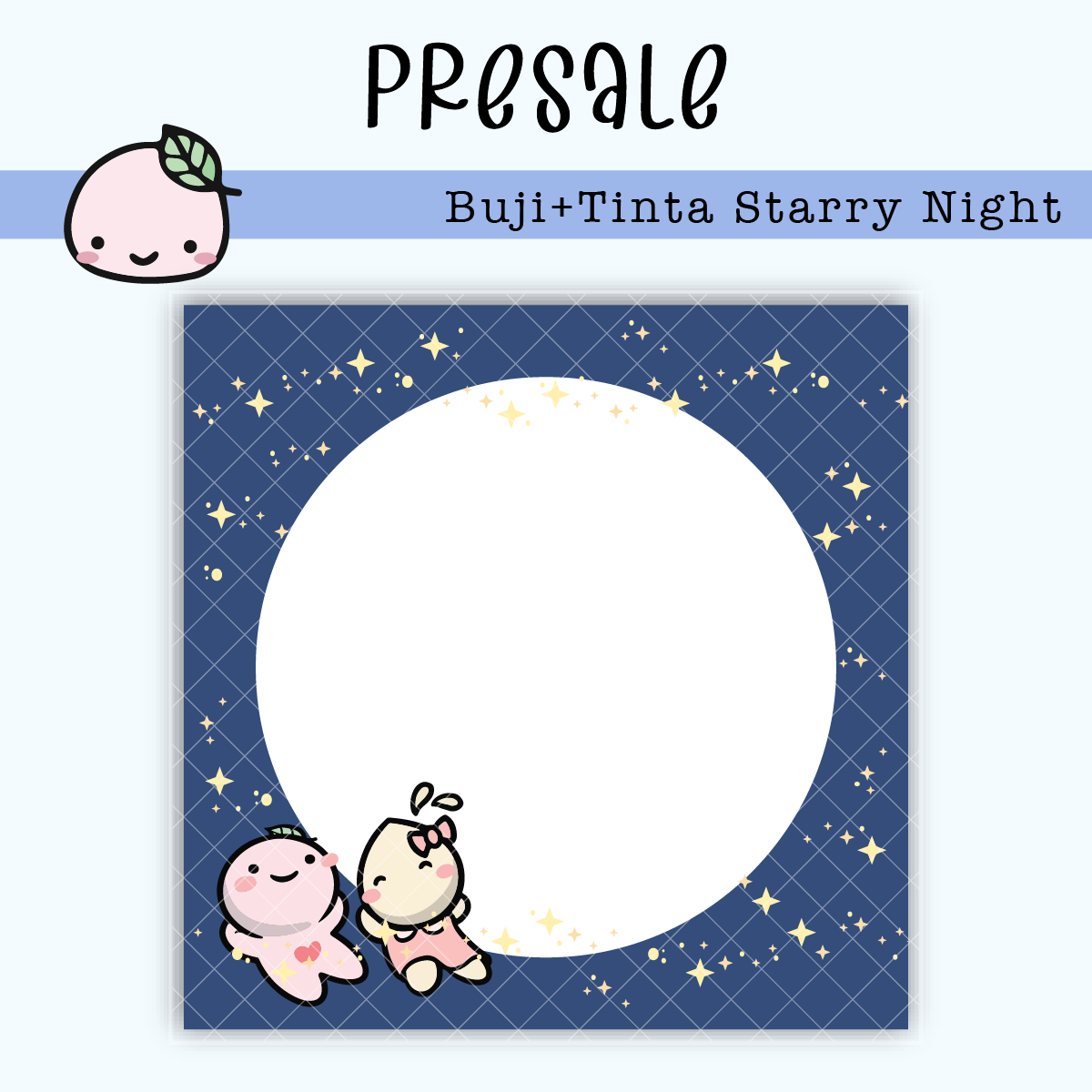SN003 PRESALE | Buji+Tinta Starry Night Sticky Notes | Collab with @createwithpen
