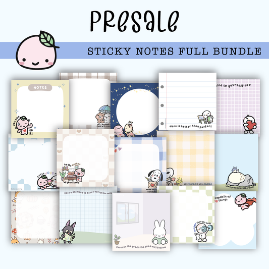 SN PRESALE | 2026 Sticky Notes Full Bundle (Save 20%!)